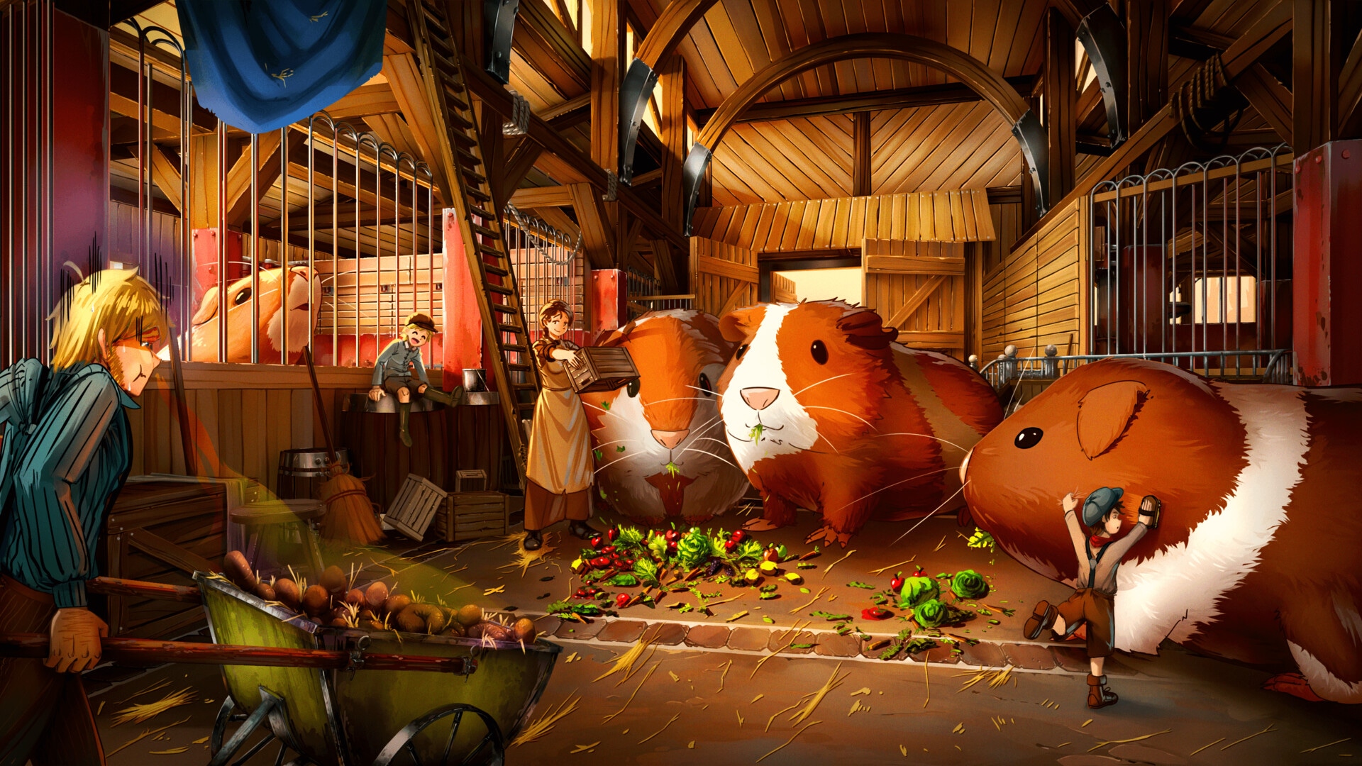 Cavies Taxi - Interior & Props par radec