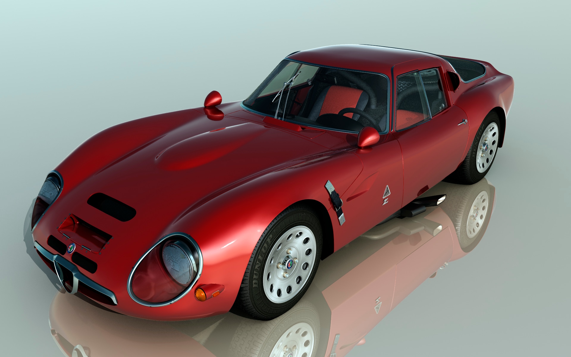 Alfa Romeo Giullia TZ-2 1965 - conception 3 par angelesteban