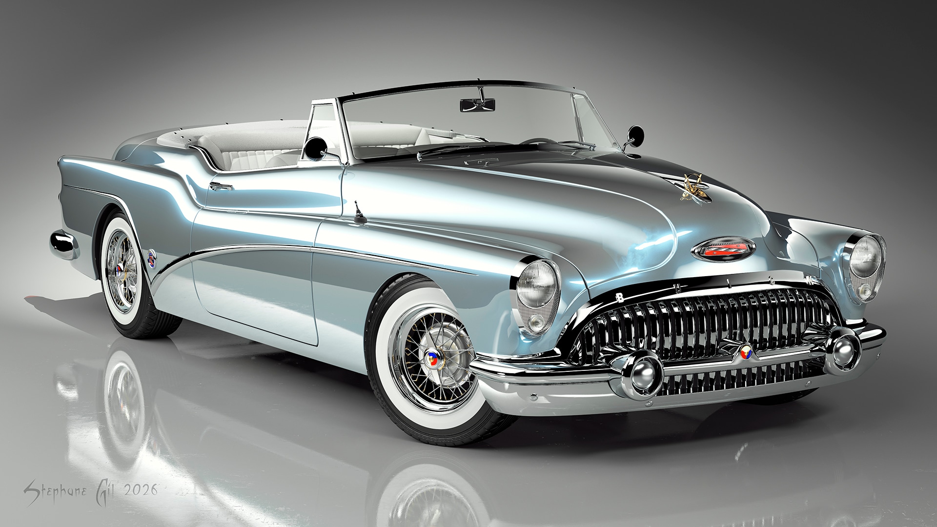 Buick Skylark Converible 1953 terminée par angelesteban