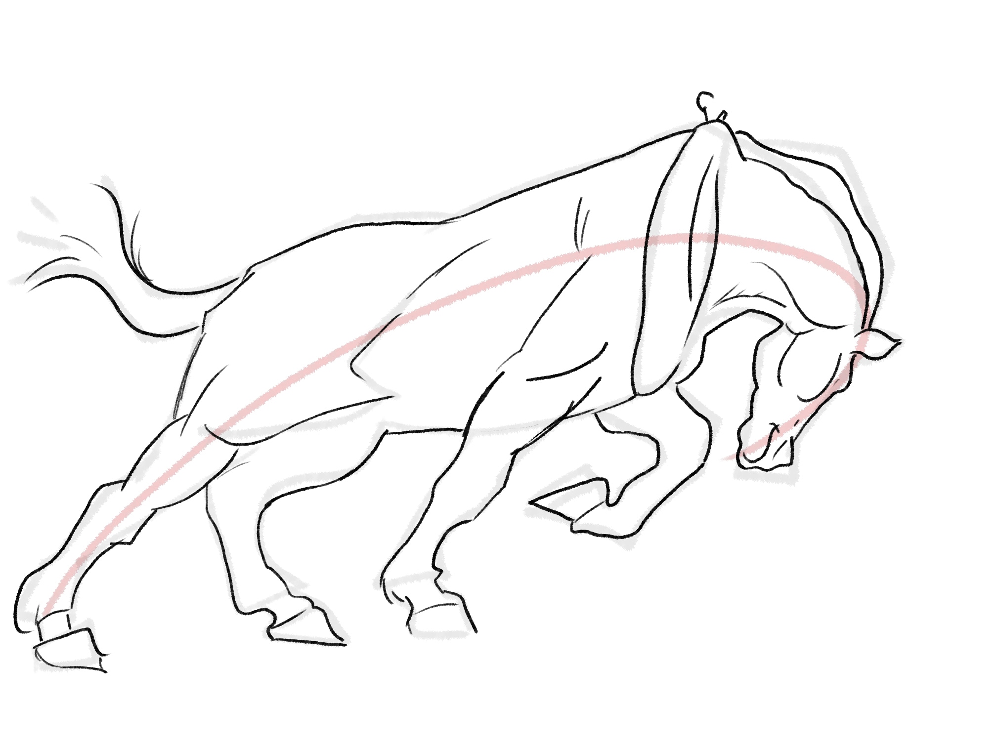 Sketches Chevaux par Taliesin