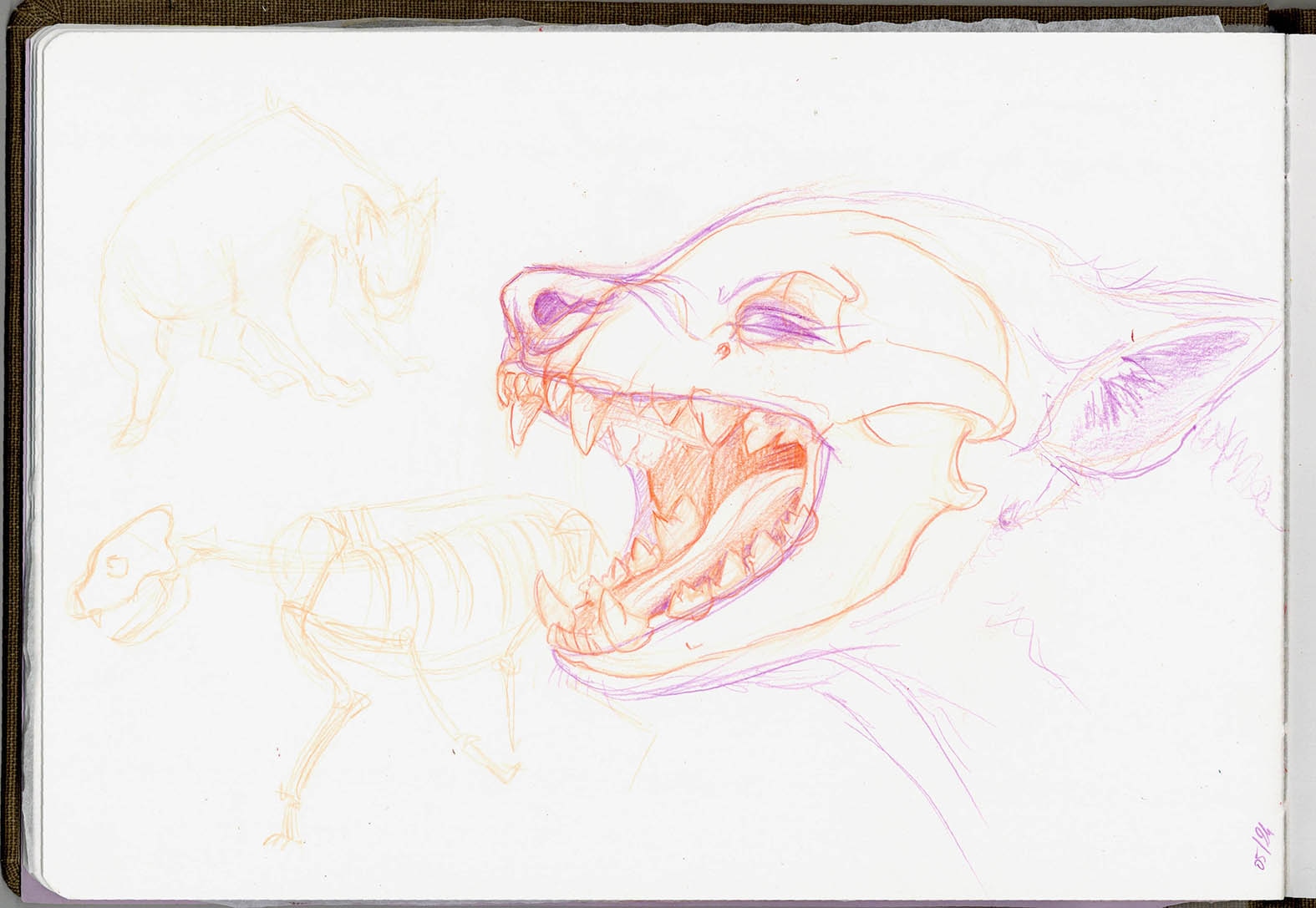 Hyène des cavernes par lievredemars