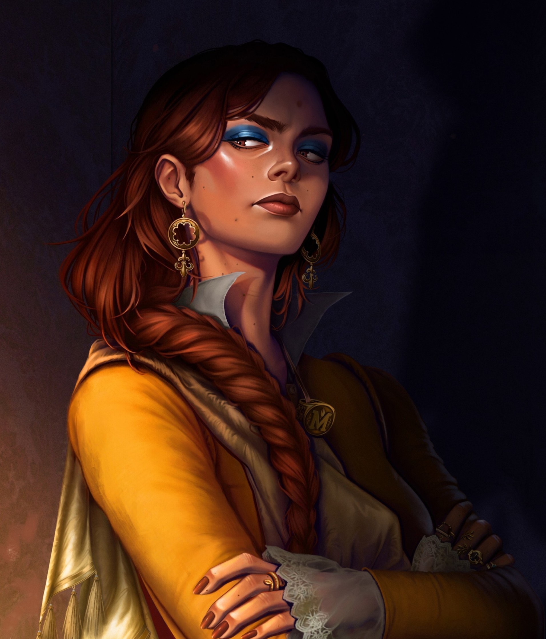 Nynaeve Al'Meara - fanart par andrea_lhoste