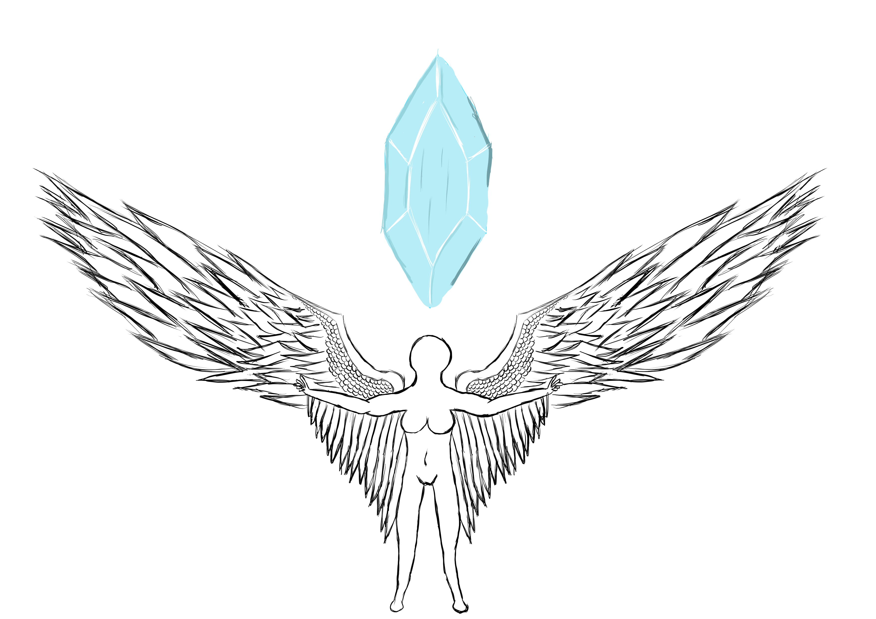 Ange au Cristal par Extratoned