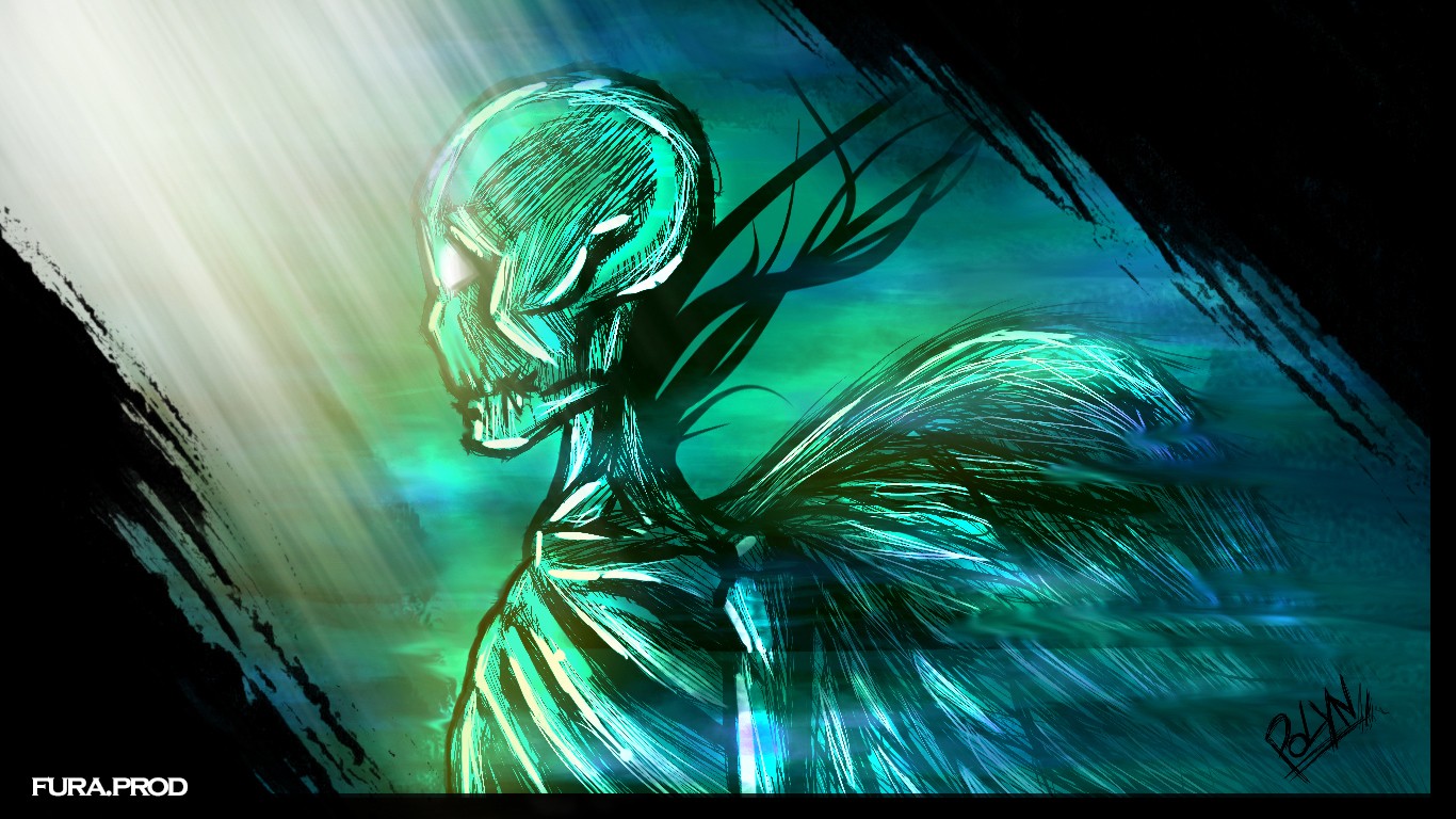 ange squelette par fura.prod