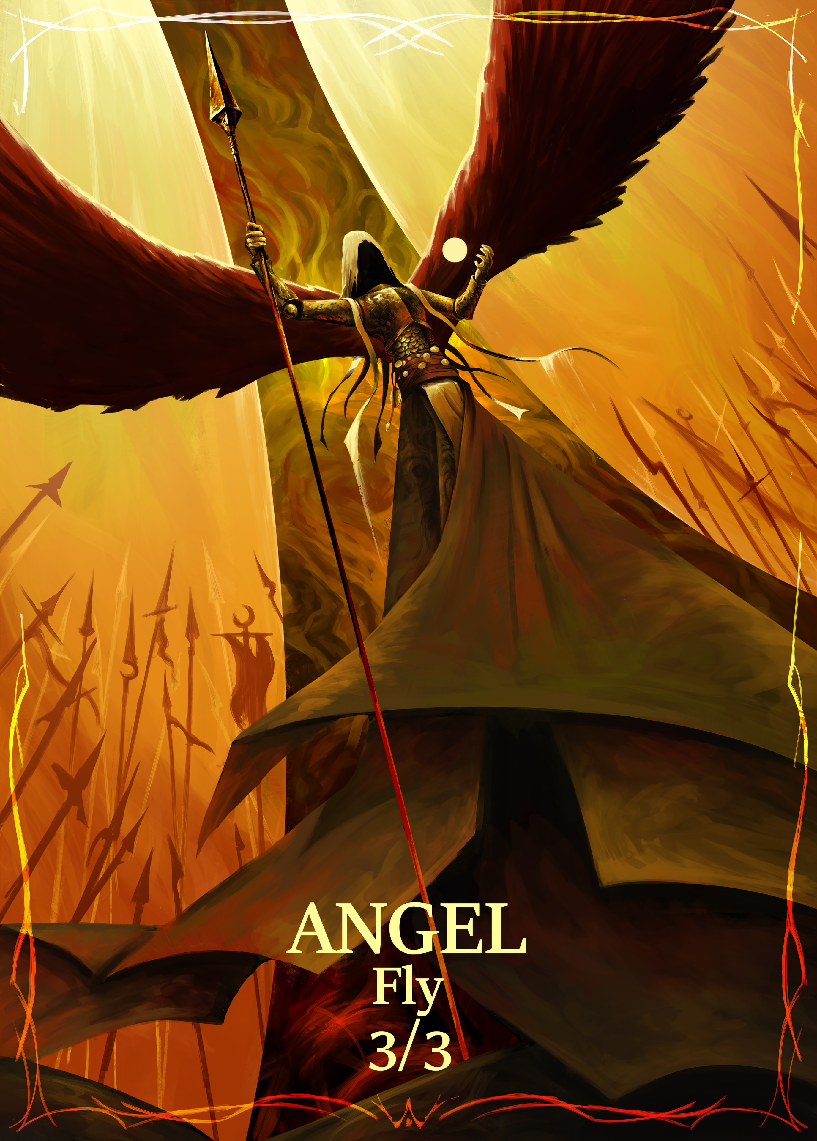 Token ange par white