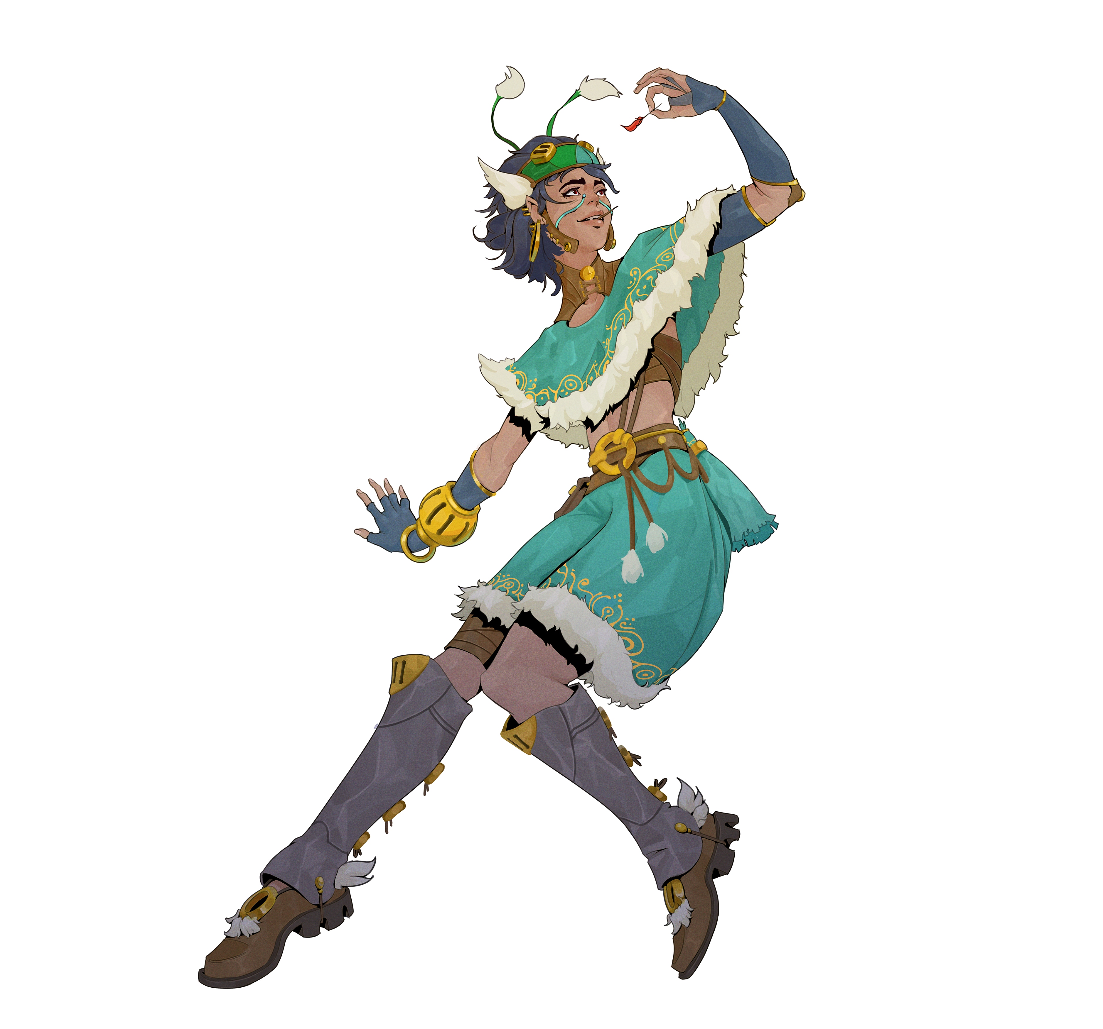 Kael & Ansha - Character Designs par Rayane