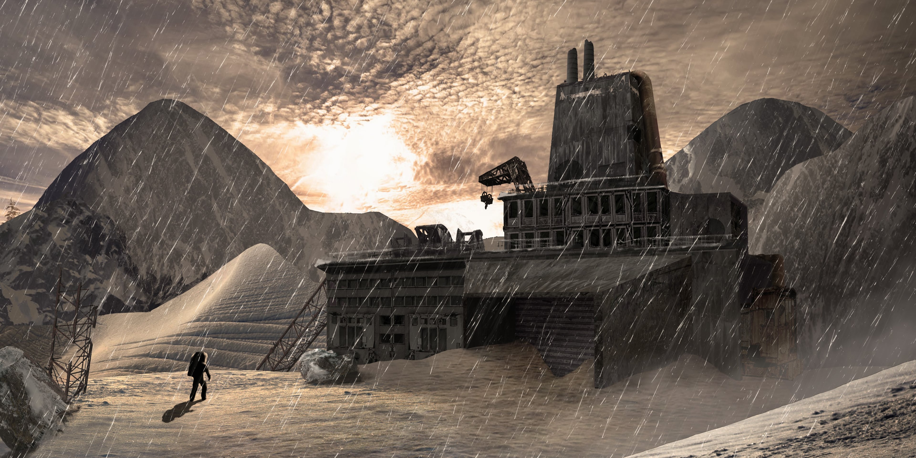 Snowy Lab par antoinetarko