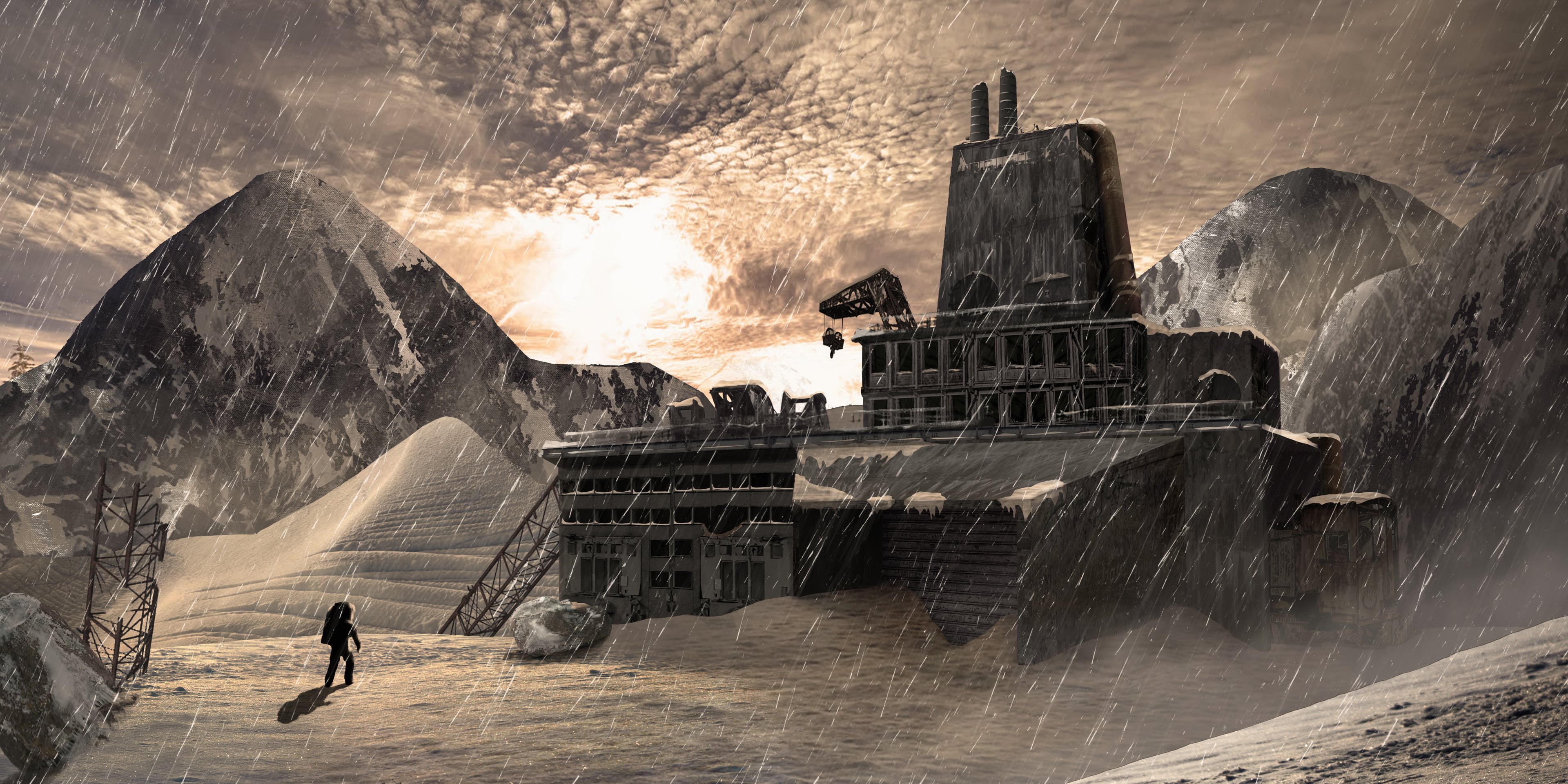 Snowy Lab par antoinetarko