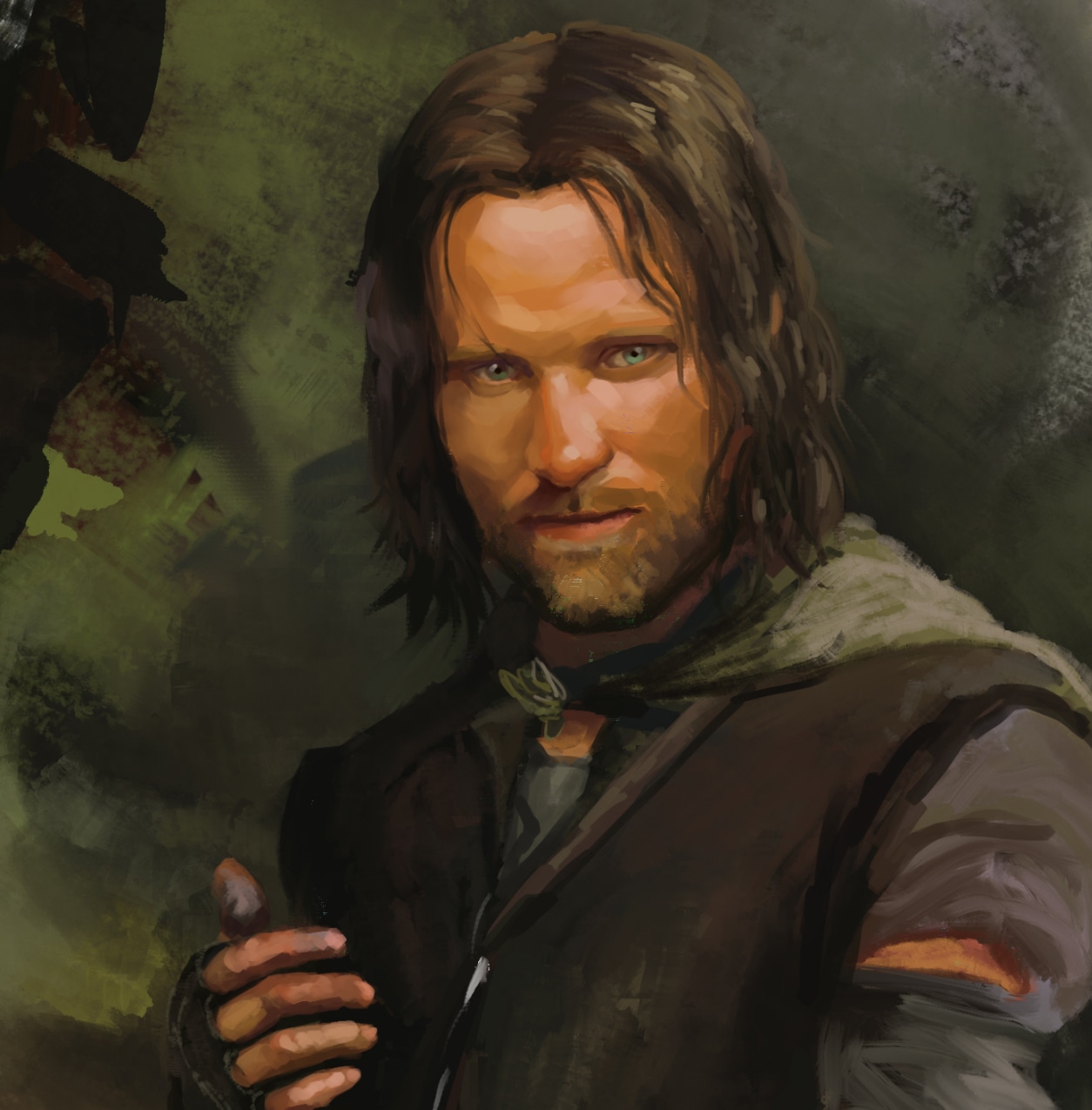 Aragorn fast sketch par Moscardino