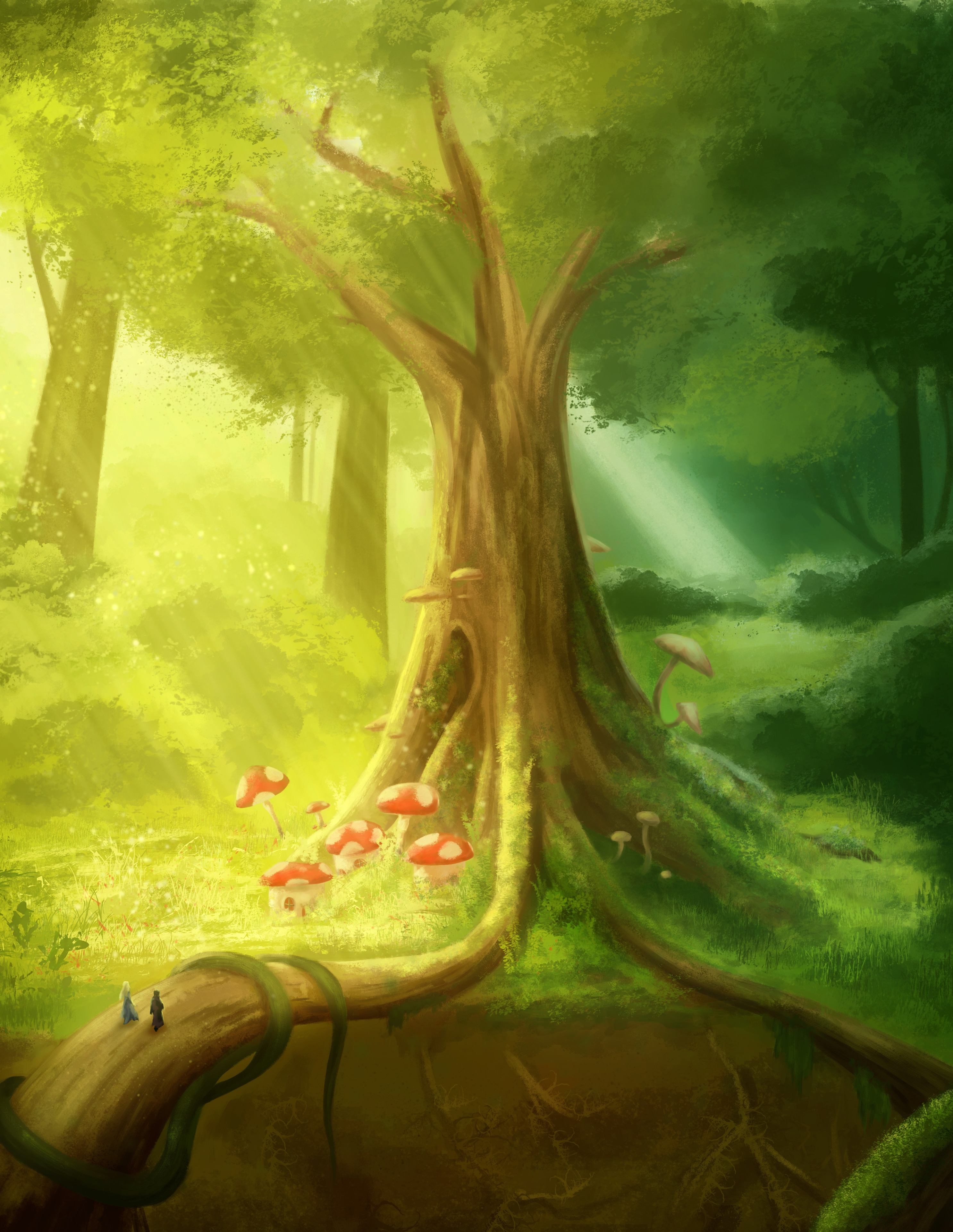 Arbre Champi par Digitalis