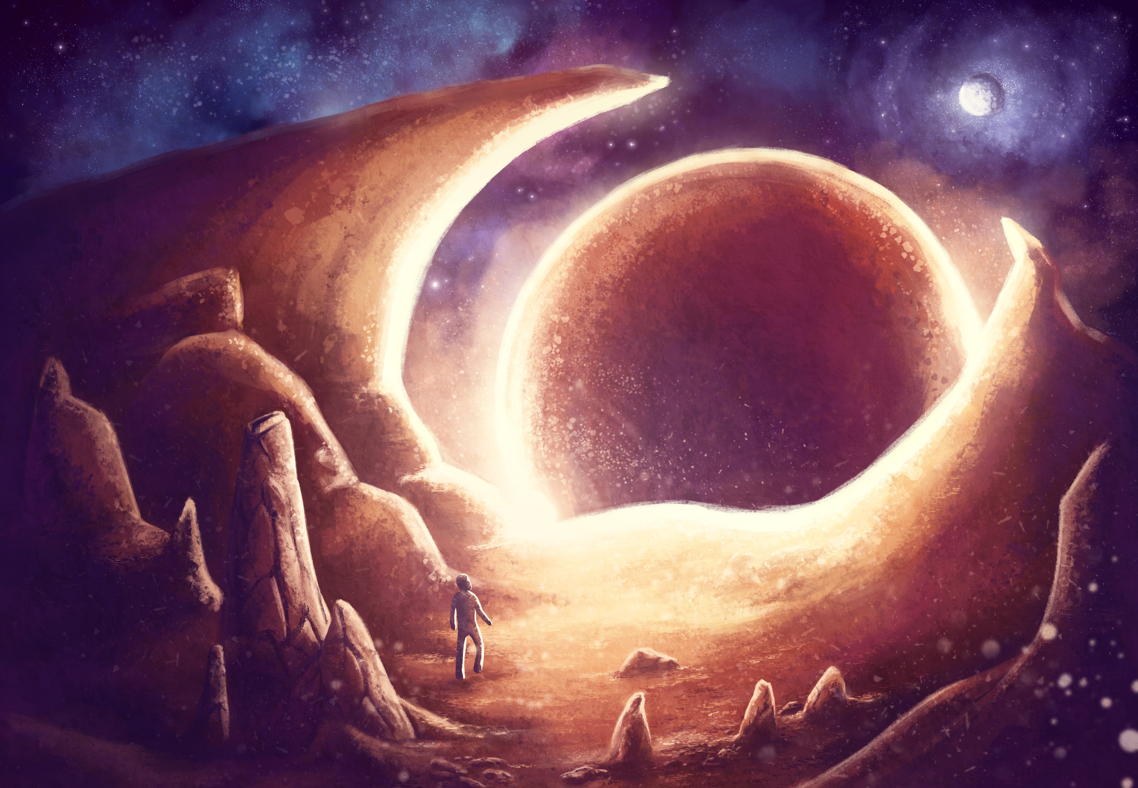 Arche Lune par Digitalis