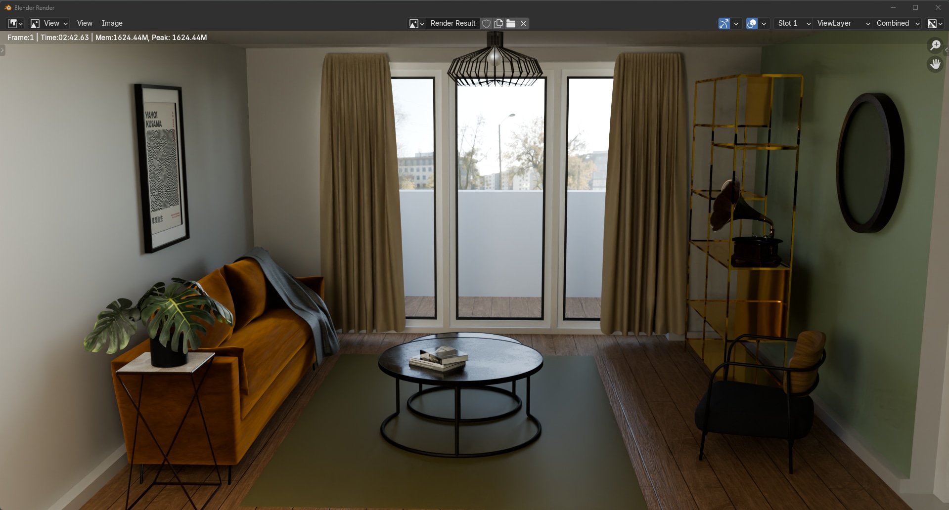 Archi 3D Blender par Succub N Roll