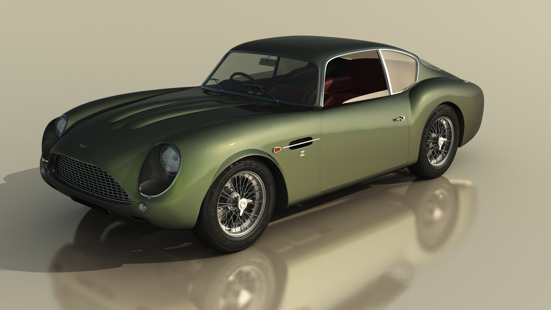 Aston Martin DB-4 Zagato 1960 par angelesteban