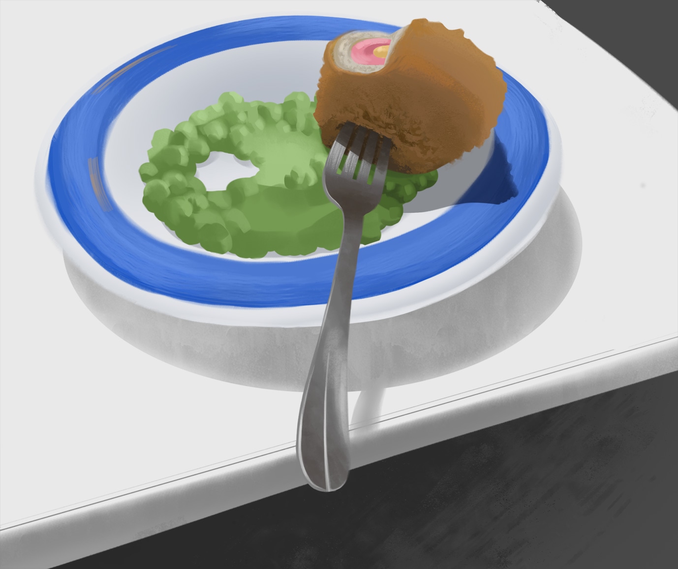 Un petite assiette par Chaber