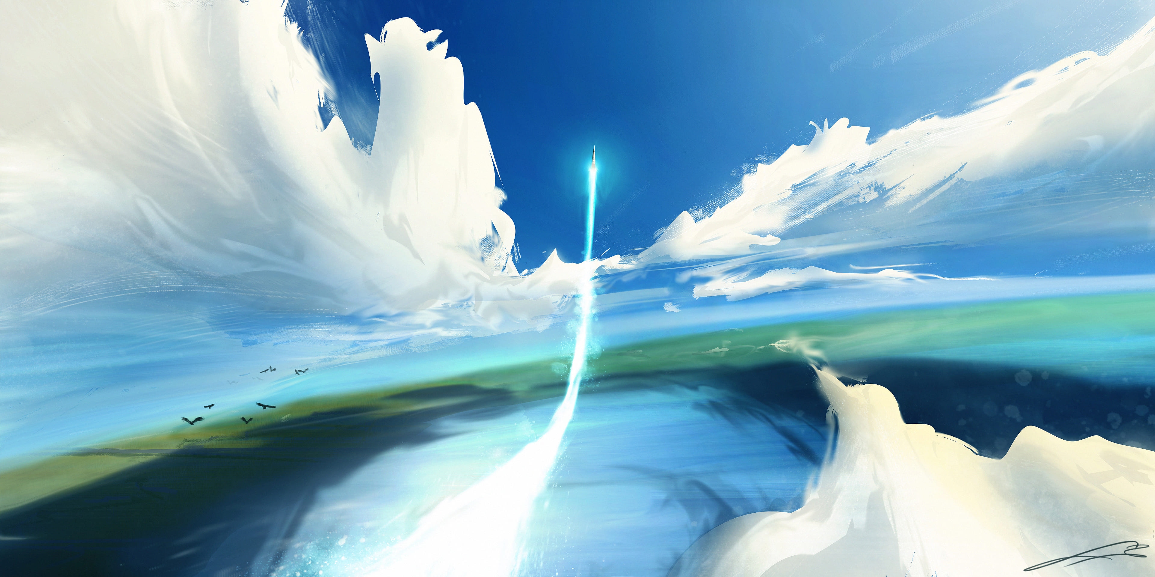 Aurora (illustration) 🚀 par vindermark