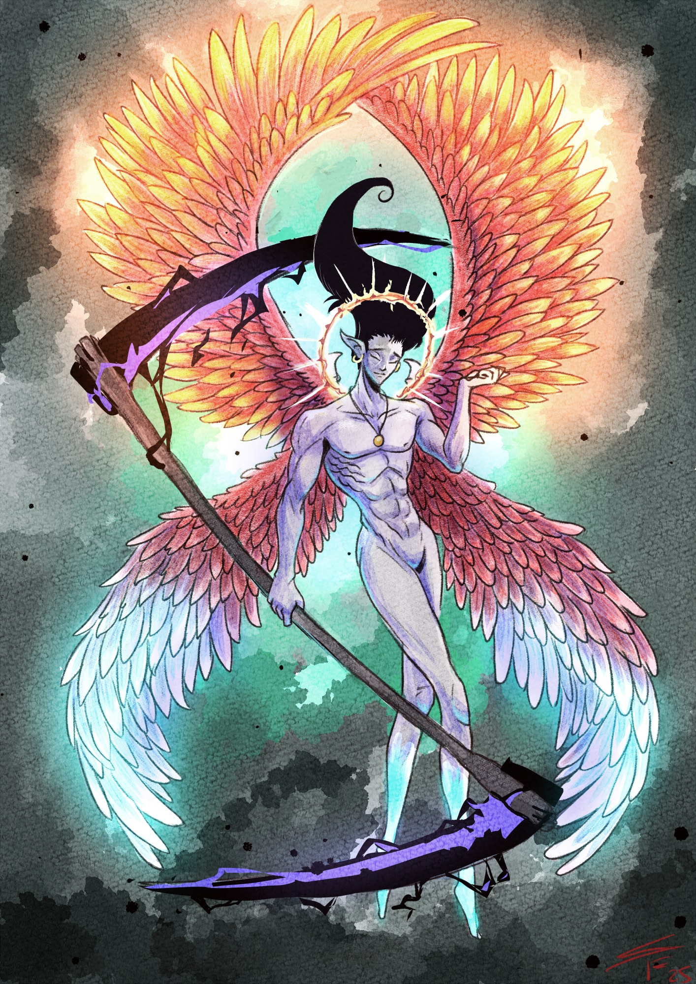 azrael par stefano LUCIANO