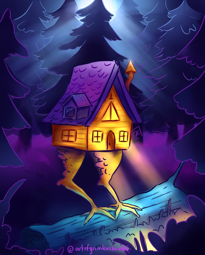 Baba Yaga's House par Grim Kozlowski