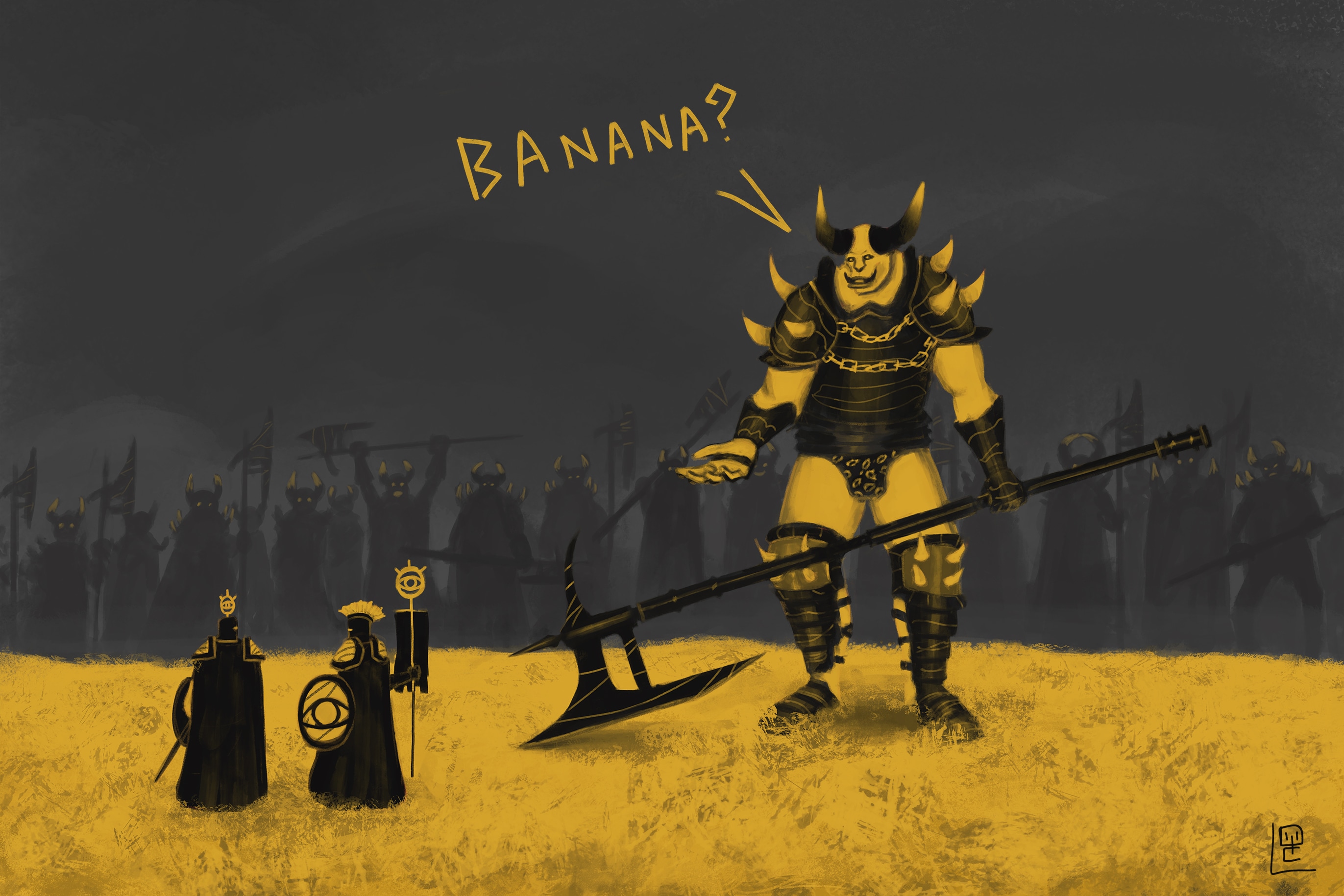 banana par crober