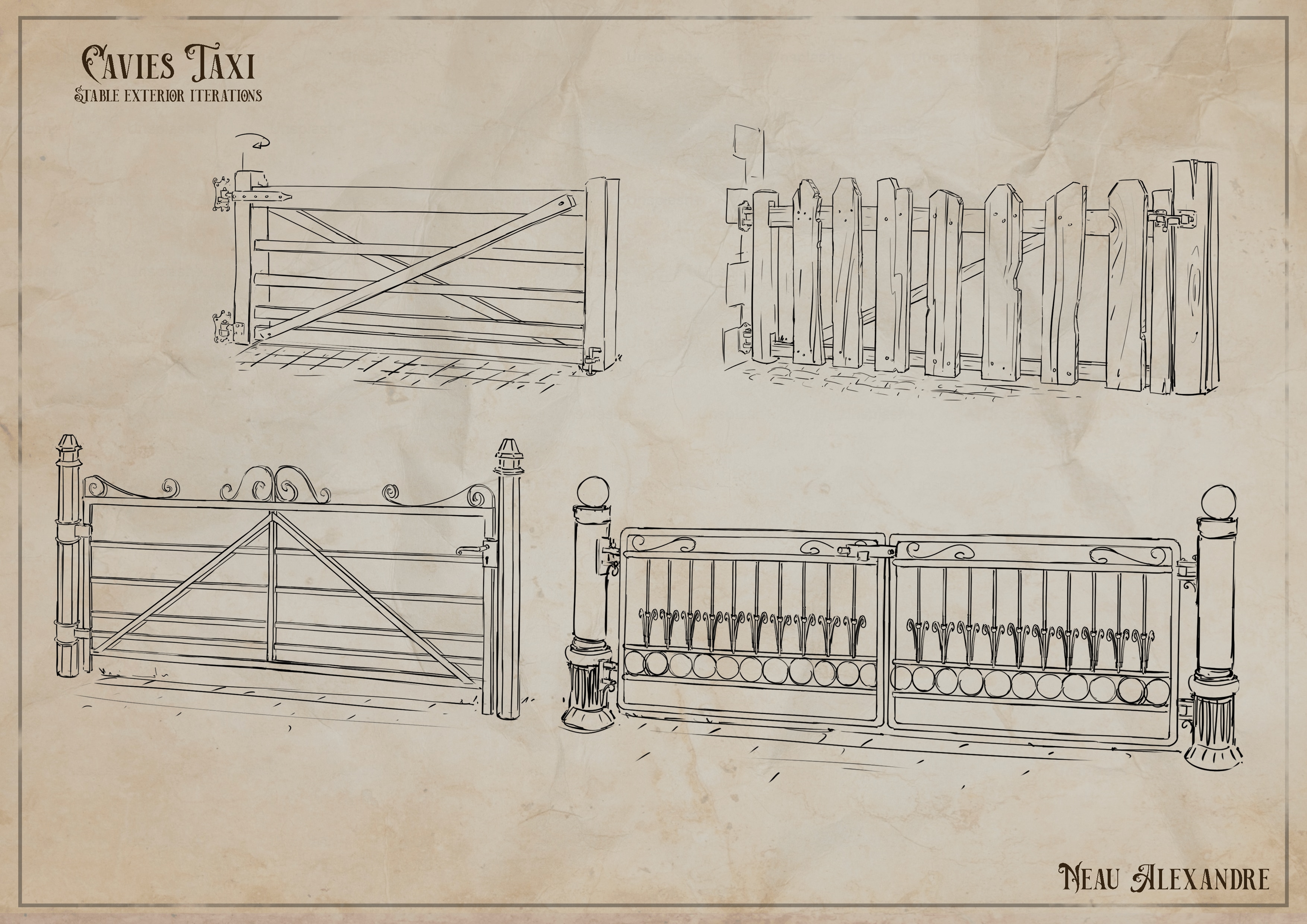 Cavies Taxi - Exterior & Props par radec