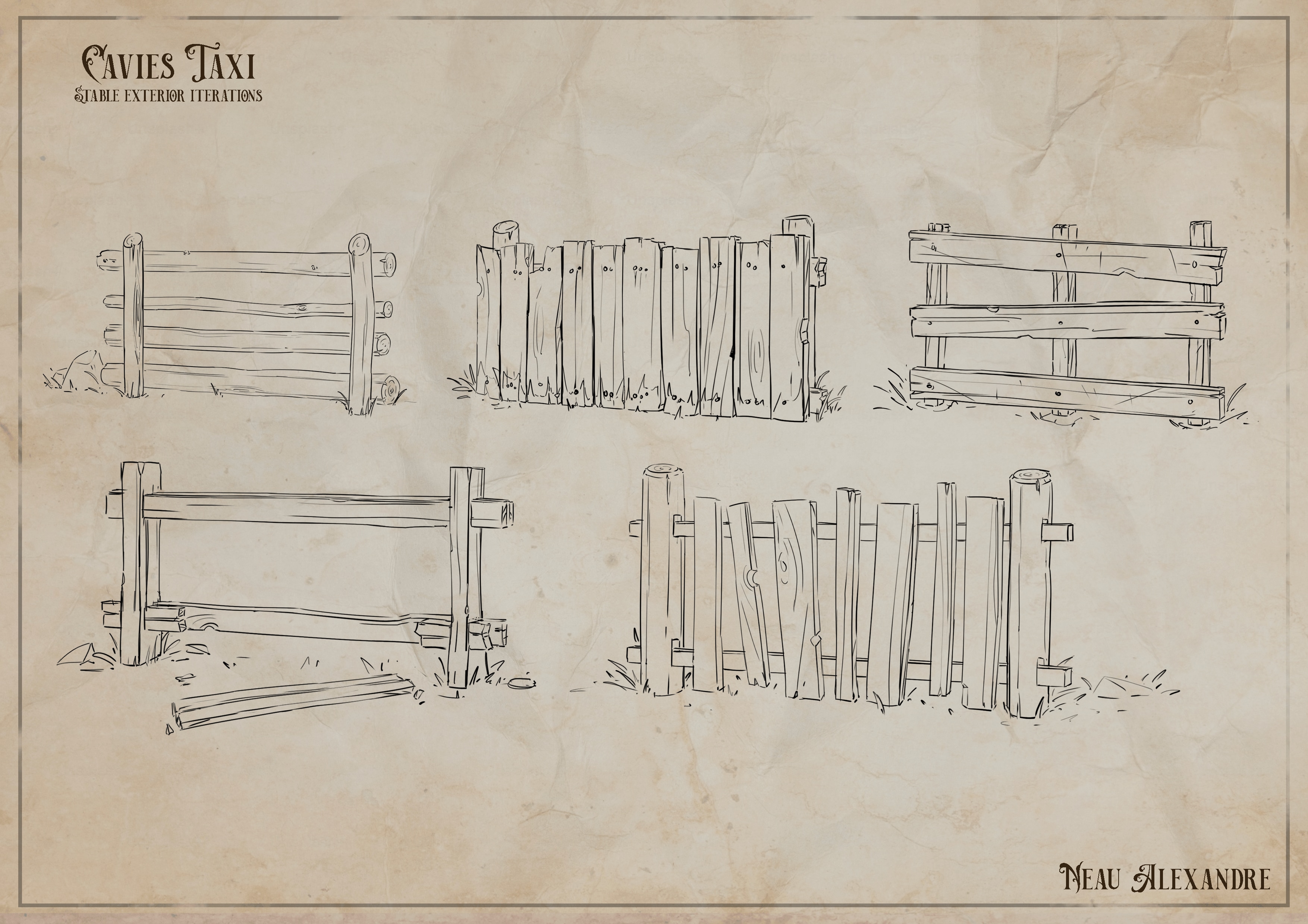 Cavies Taxi - Exterior & Props par radec