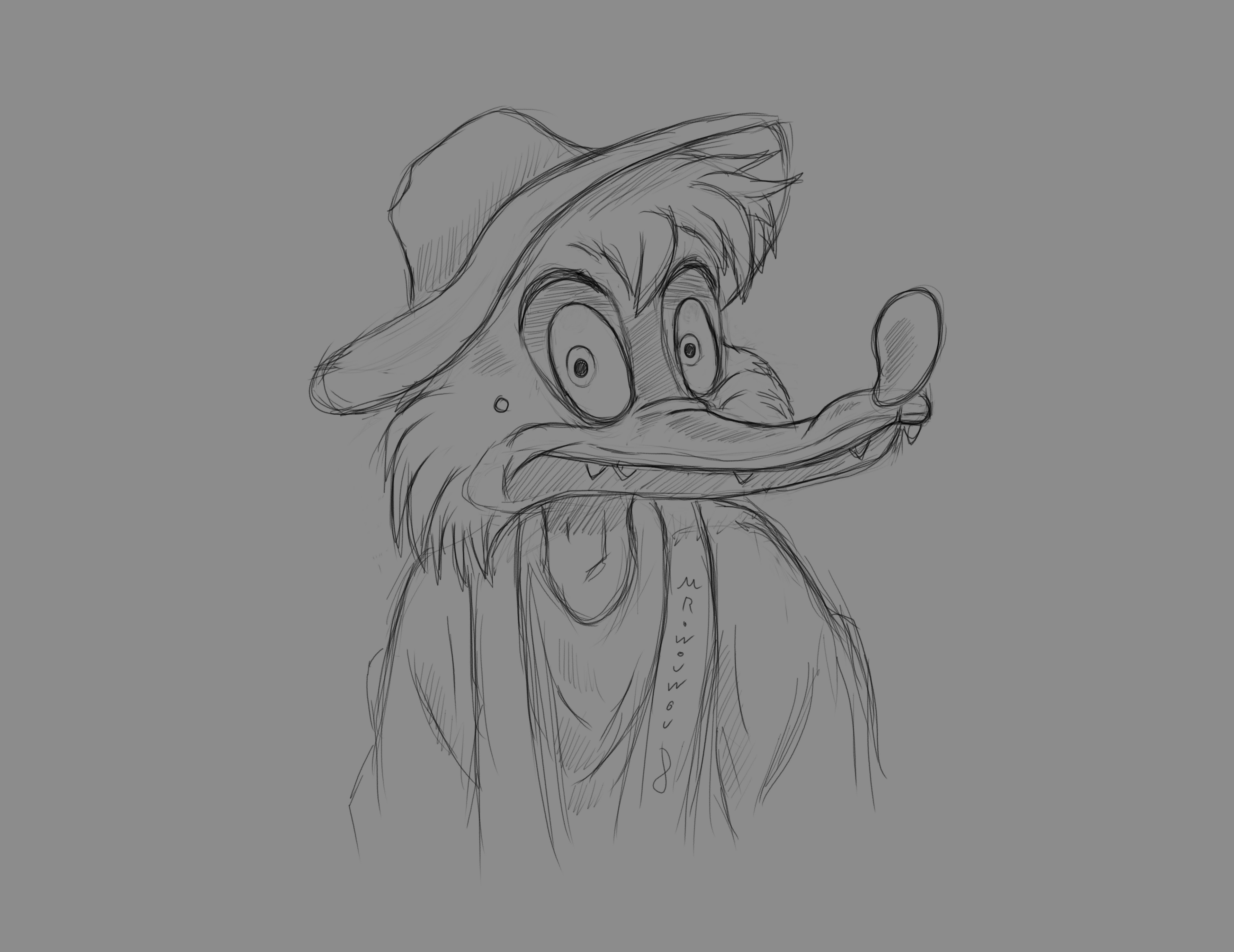 Br'er Fox Disney Sketch par Mr.Wouwou