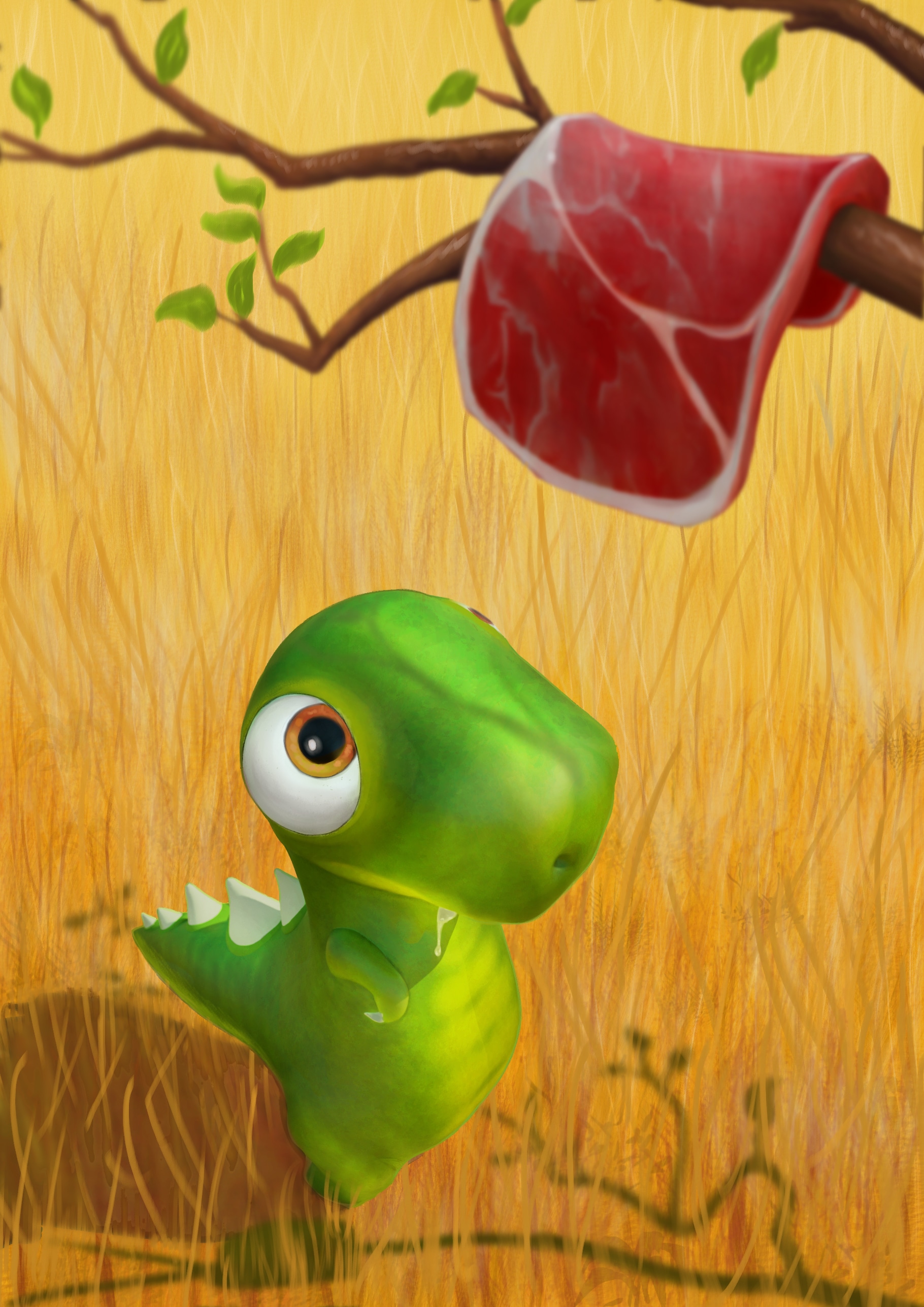 Bébé tyrex Paintover par JORIS17