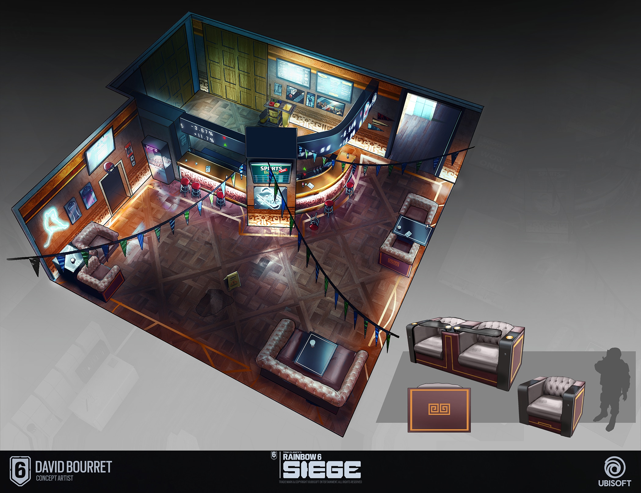 RAINBOW SIX SIEGE  - OPERATION SYSTEM OVERRIDE- Calyspo Casino par David Bourret