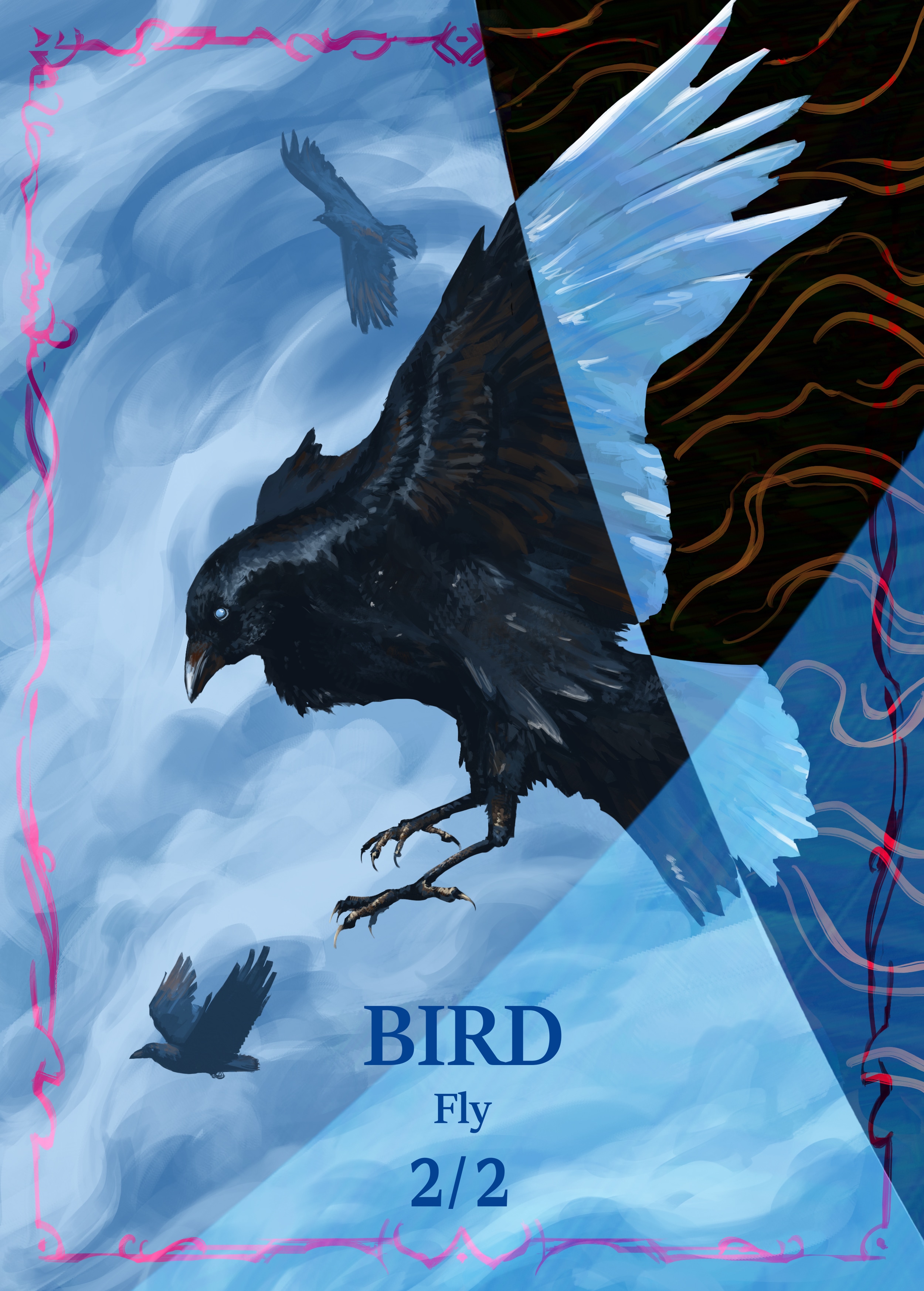 token oiseau par white