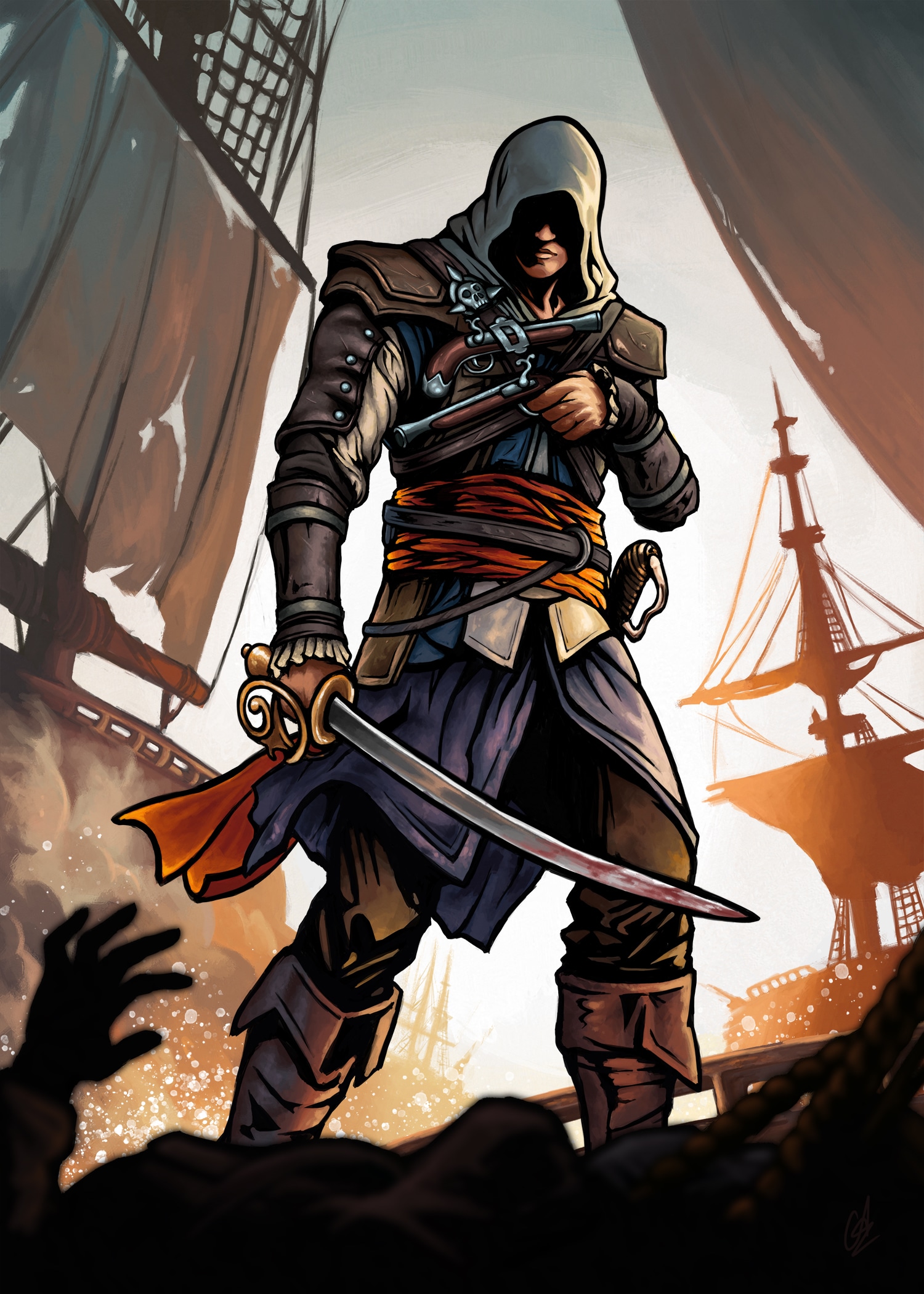Edward Kenway - Assassin's Creed Black Flag Resynced par chad
