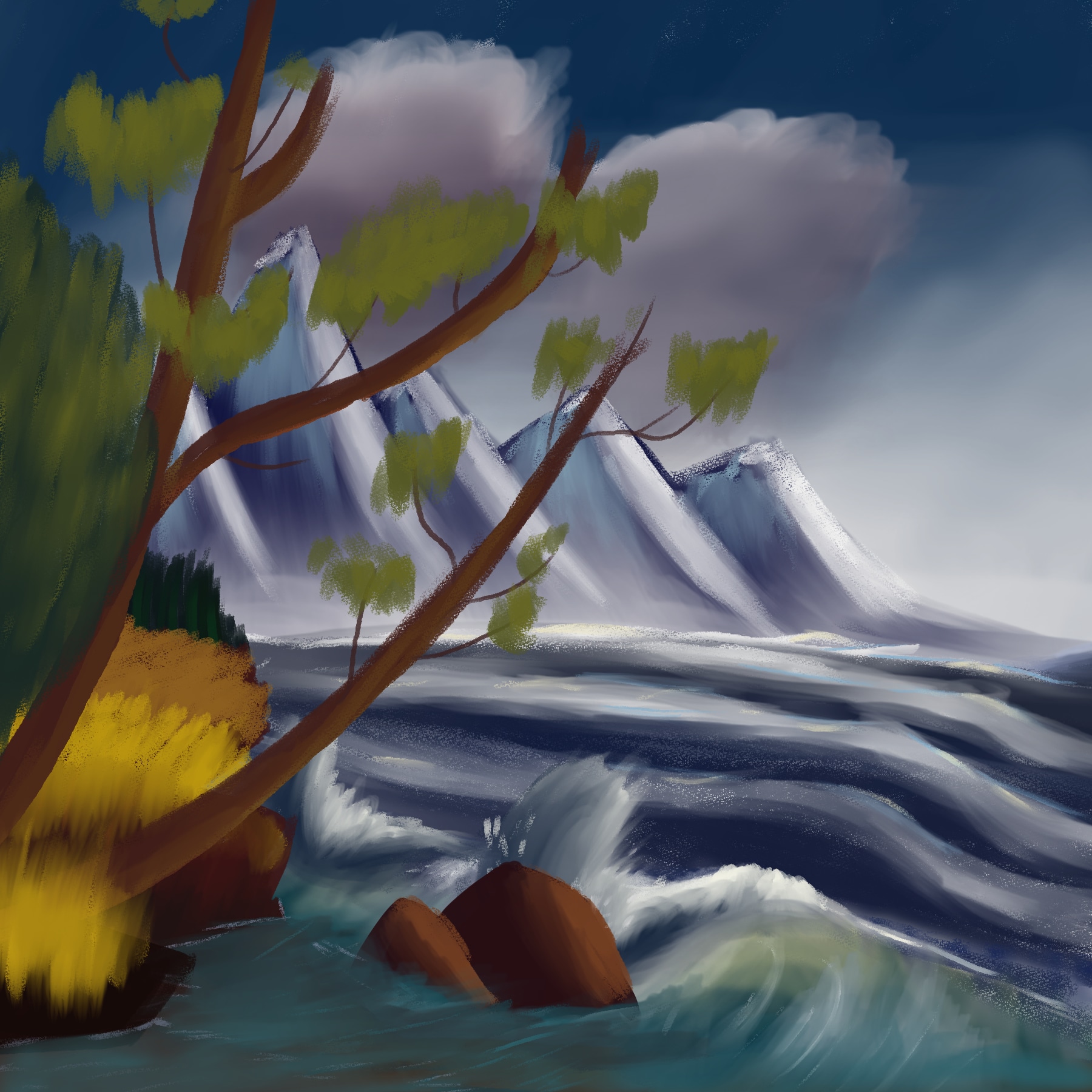 Bob Ross tuto 2025 par Ragnar