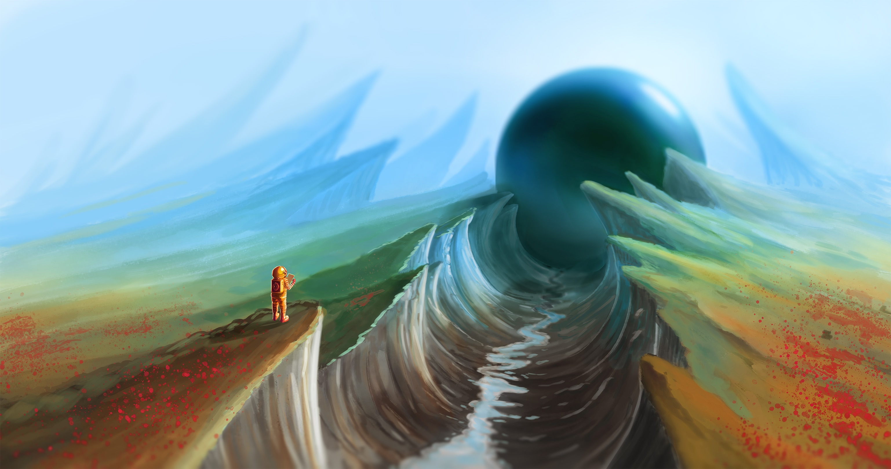 paysage rapide par Rockenrolla