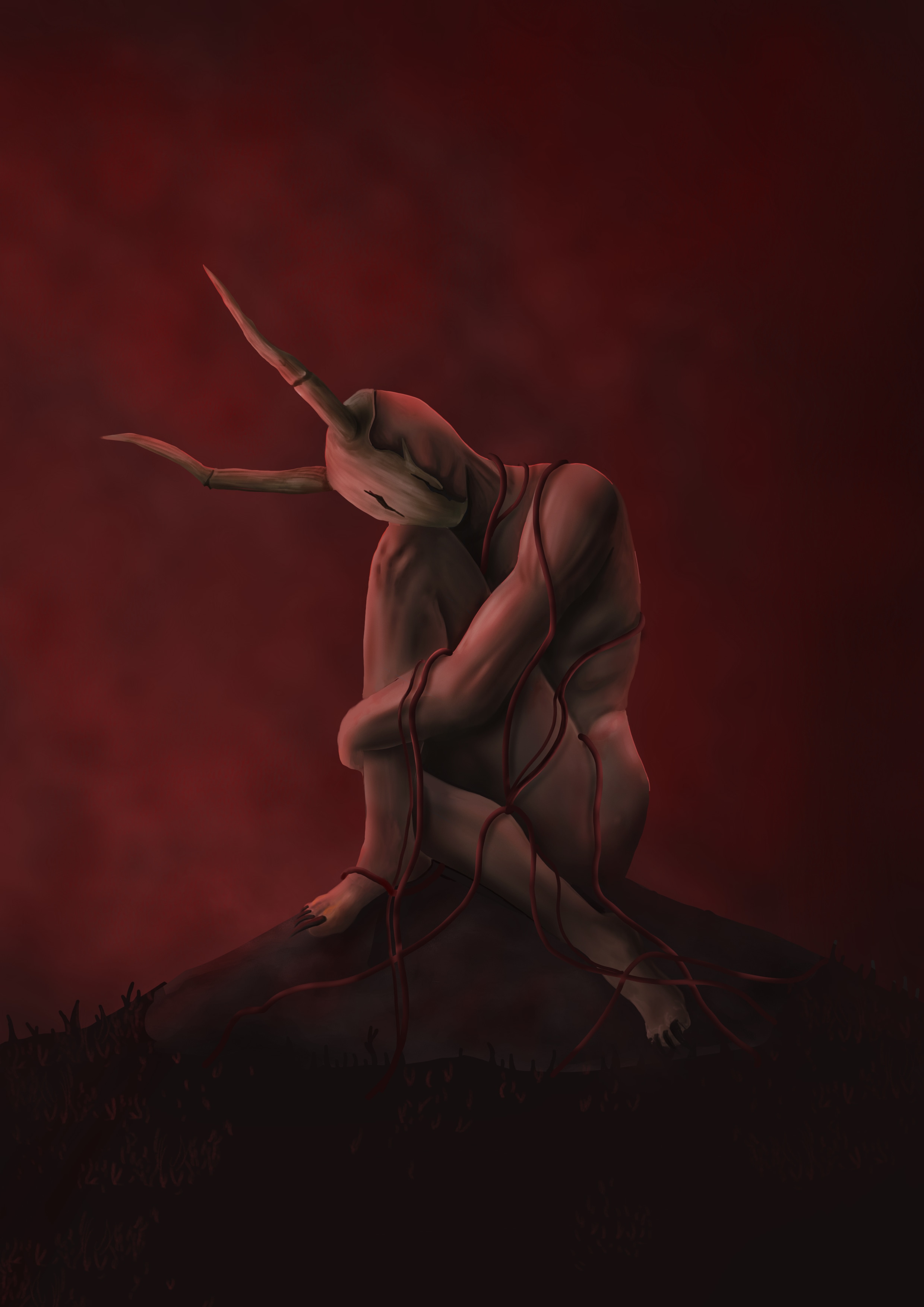 the sleeping par Plume