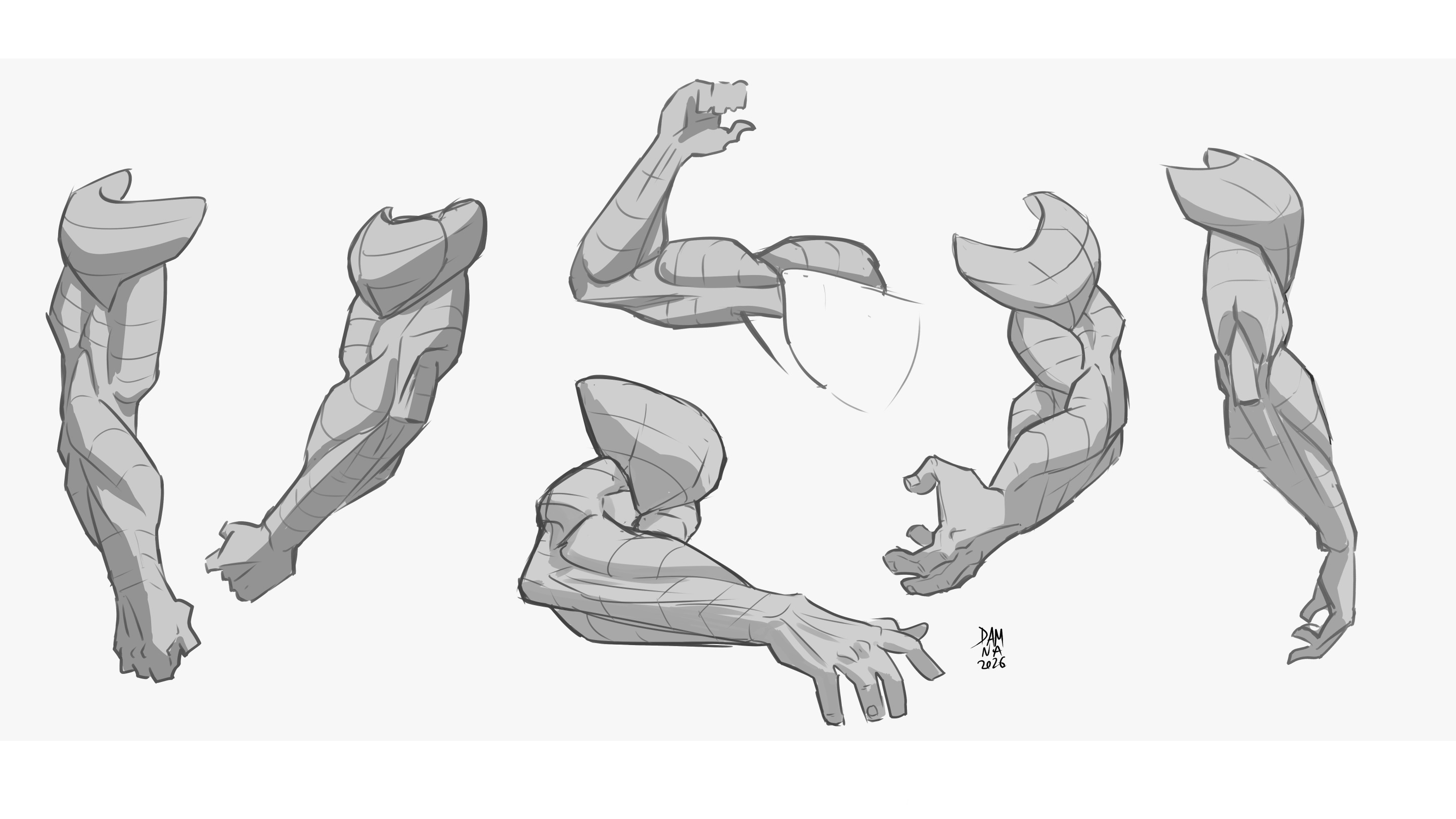 Etudes Anatomiques par Dam Na