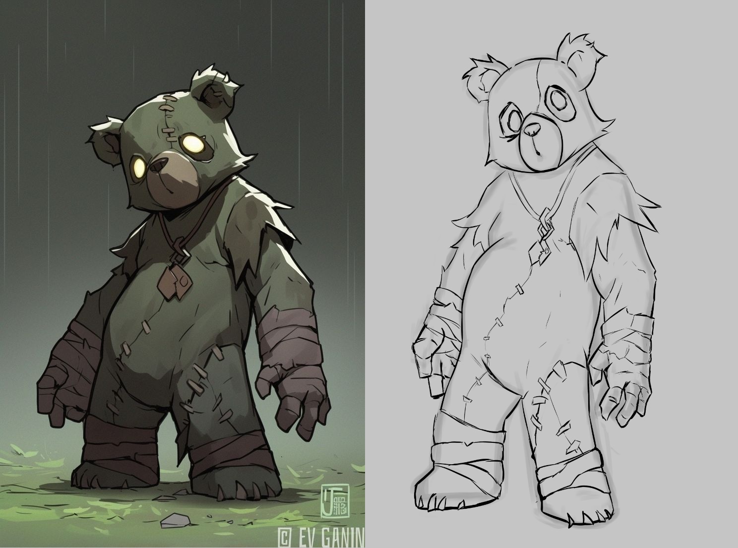 Chapitre 2 : Le croquis - Les 6 croquis par pip0une