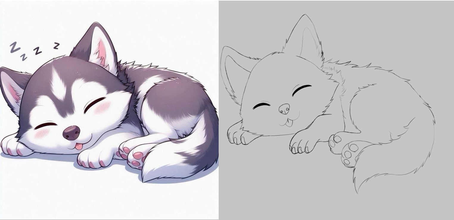 Chapitre 2 : Le croquis - Les 6 croquis par pip0une