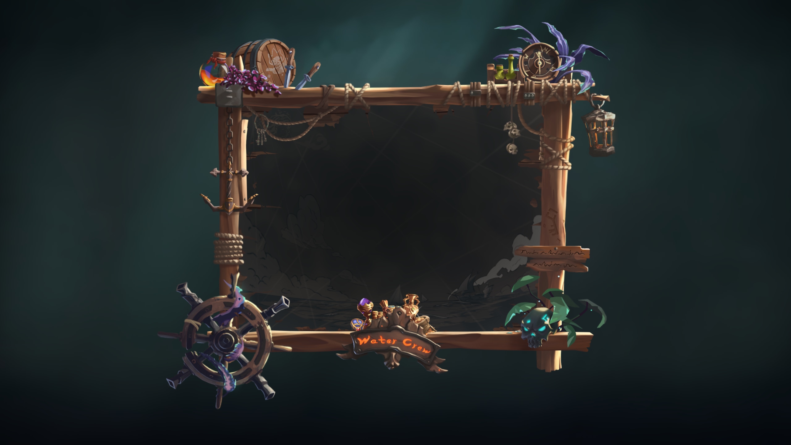 Cadre Twitch Sea of Thieves par Nïma