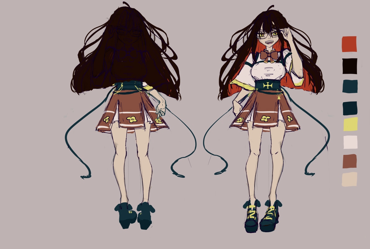 personage pour un magasine par Ardeodor