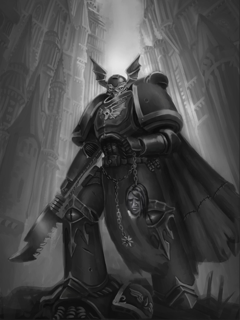 Night Lords Space Marines par maxime_vgt