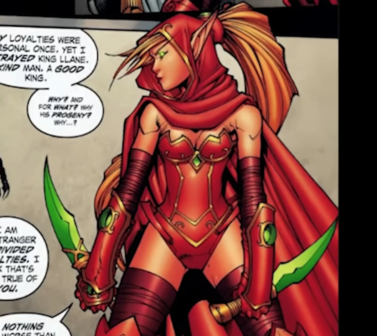 Glorieux Massacre ( Fan art Valeera Sanguinar ) par dali_01