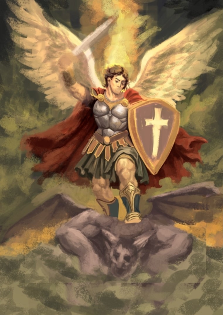 Saint Michel archange par stefano LUCIANO