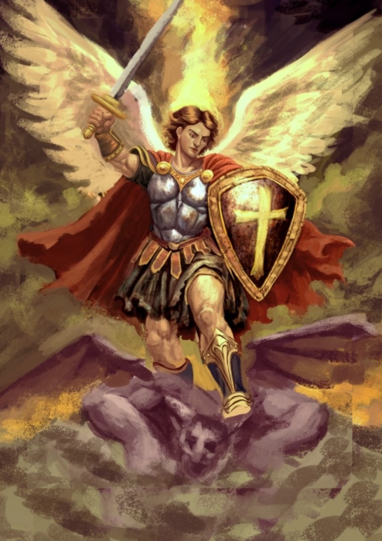Saint Michel archange par stefano LUCIANO