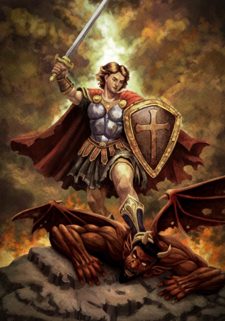 Saint Michel archange par stefano LUCIANO