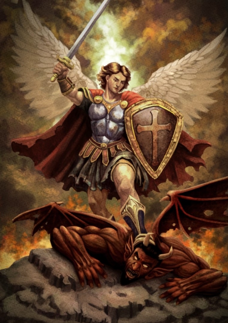 Saint Michel archange par stefano LUCIANO