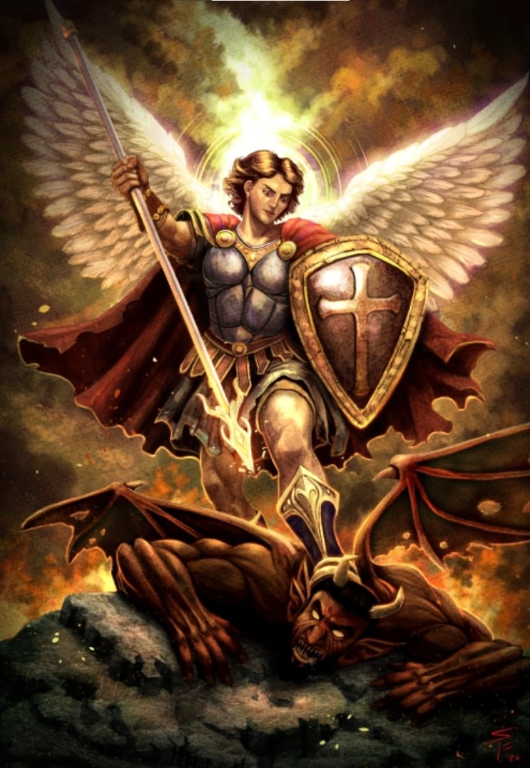 Saint Michel archange par stefano LUCIANO