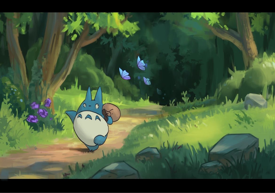 Another Ghibli fanart par Paolo_artois