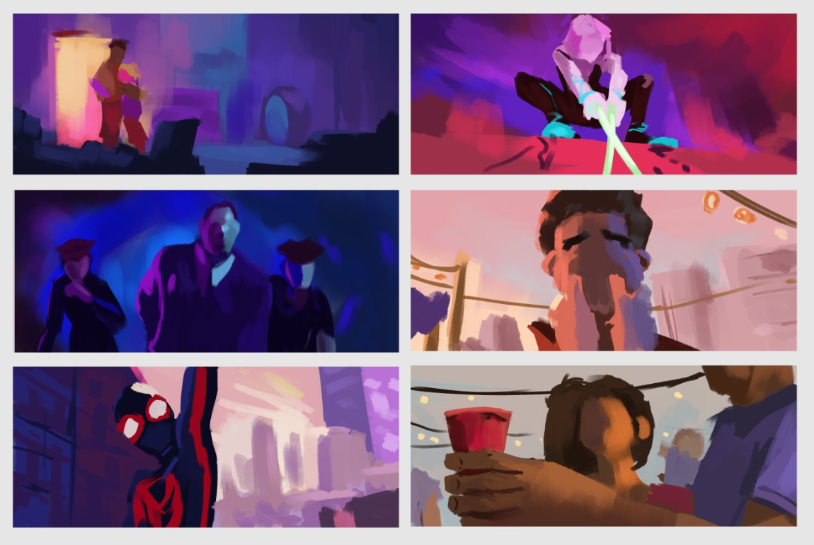 spiderverse studies par Paolo_artois