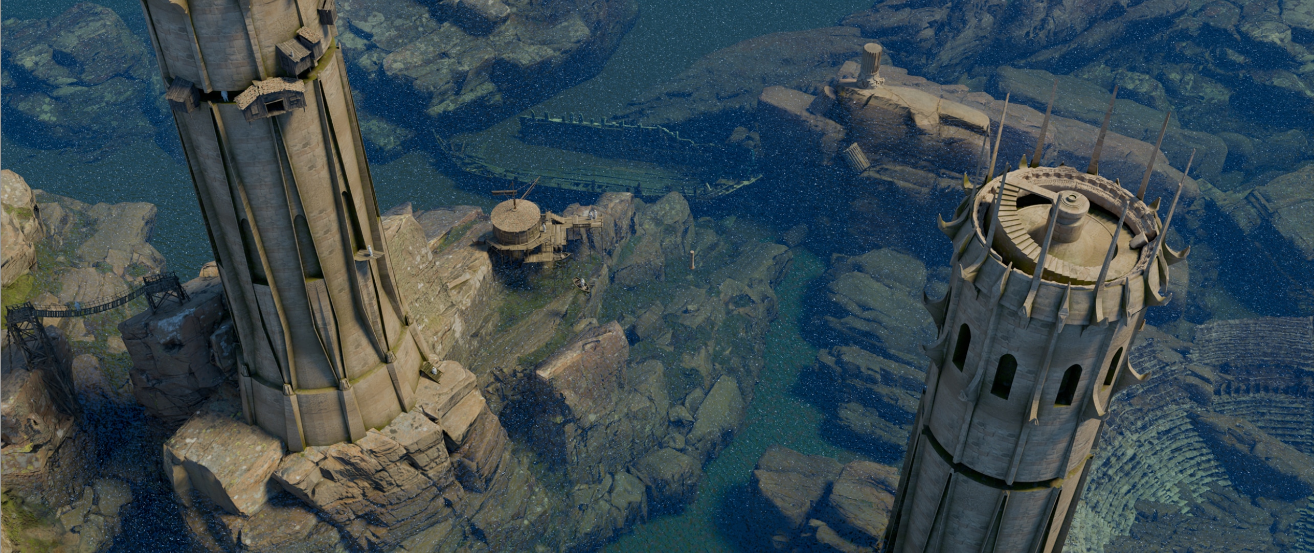 ENVIRO COURS BLENDER - WIP par Baptiste