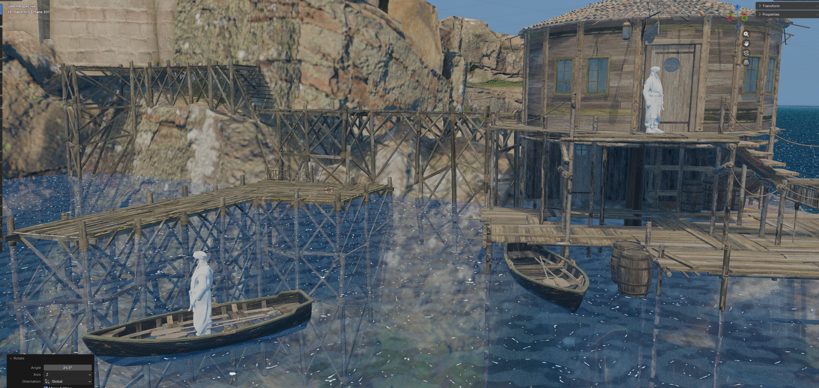 ENVIRO COURS BLENDER - WIP par Baptiste