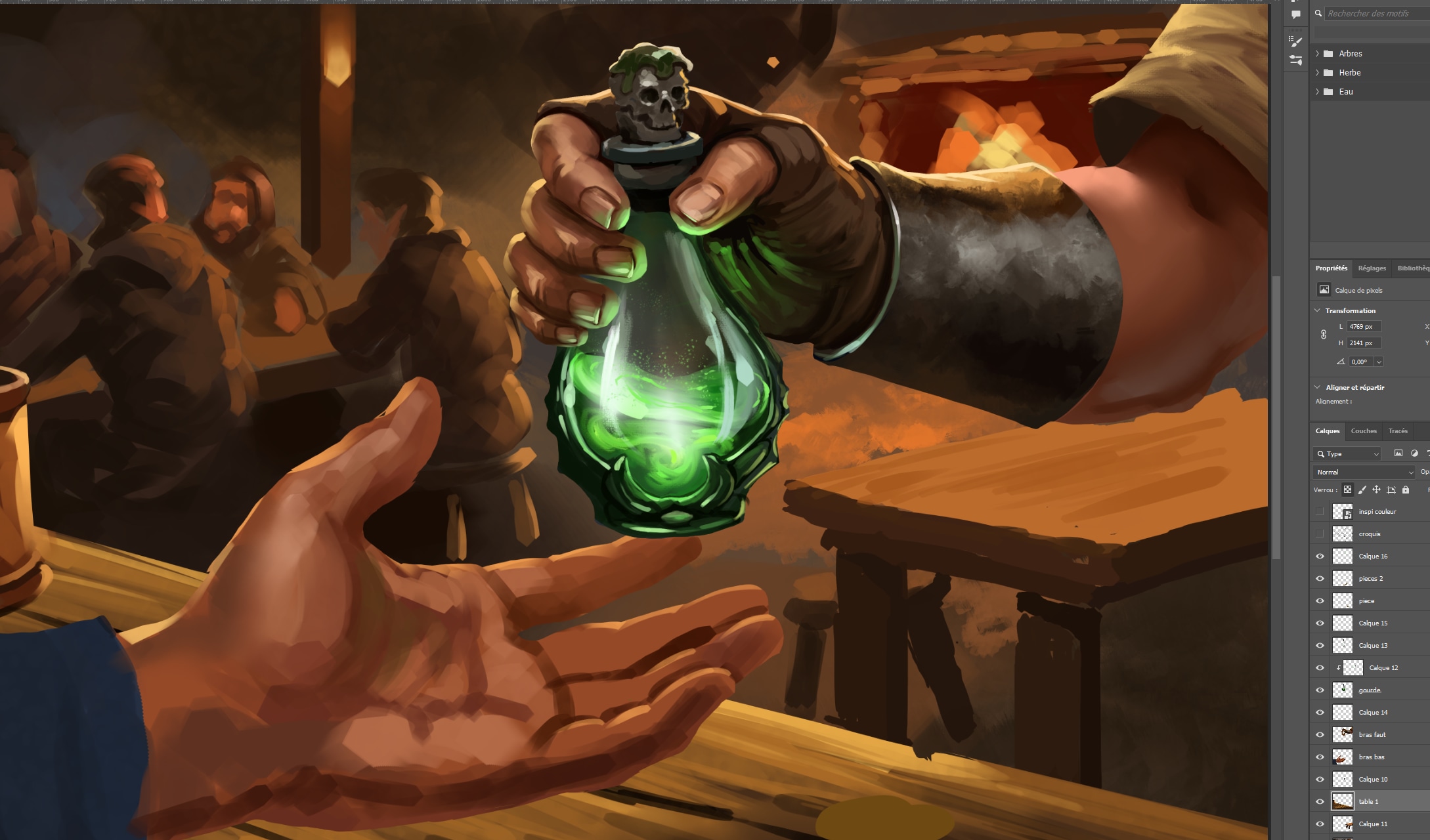 WIP  TRAHISON par Moscardino