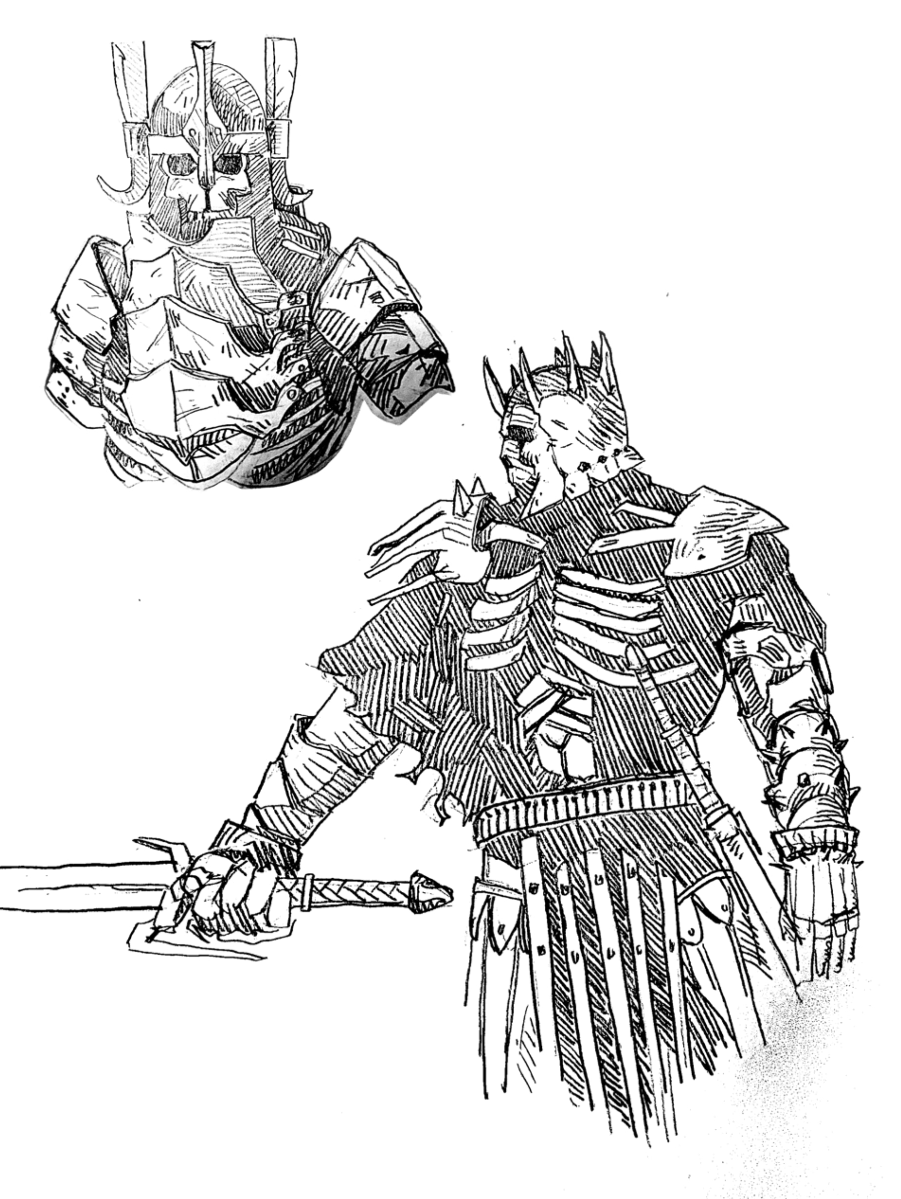 Ciri et le pot de colle par Bastien CH